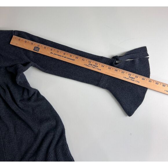 Ann Taylor LOFT Women's Cardigan Sweater Long Open Front Bell Sleeve Size XS - Picture 8 of 9